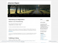 johannes-ziegner.de Webseite Vorschau