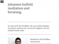 johannesholfeld.de Webseite Vorschau