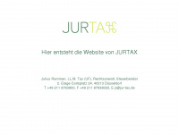jur-tax.de Webseite Vorschau