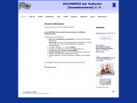 hilfswerk-ev.de Webseite Vorschau