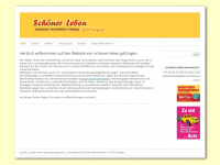 schoener-leben-goettingen.de Webseite Vorschau