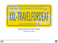 xxl-travelfordeaf.de Webseite Vorschau
