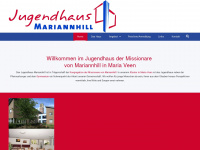 jugendhaus-mariannhill.de Webseite Vorschau