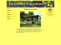 jurdzinski-ferienhaus.de Webseite Vorschau