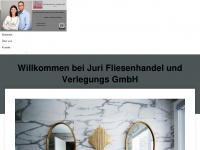 juri-fliesen.de Webseite Vorschau