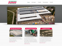 juros-dach.de Webseite Vorschau