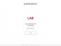 jursearch.de Webseite Vorschau