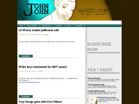 johnjohnsaidit.com Webseite Vorschau