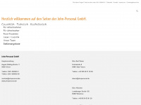 johnpersonal.de Webseite Vorschau