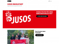 jusos-ingolstadt.de Webseite Vorschau