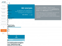join.de Webseite Vorschau