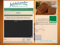 joldelunder-bioland-backspezialitaeten.de Webseite Vorschau