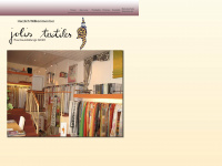 jolis-textiles.de Webseite Vorschau