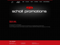 scholl-promotions.de Webseite Vorschau