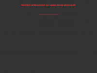 jones-ahrens.de Webseite Vorschau