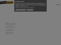orthopedes.ch Webseite Vorschau