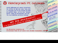 tierarzt-gutzmann.de Webseite Vorschau