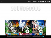 soundgoods.net Webseite Vorschau