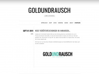 goldundrausch.wordpress.com Webseite Vorschau