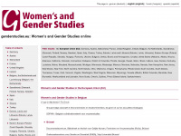 genderstudies.eu Webseite Vorschau