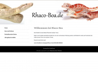 rhaco-boa.de Webseite Vorschau