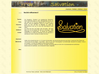 gospelchor-salvation.de Webseite Vorschau