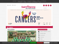 saint-etienne.fr Webseite Vorschau
