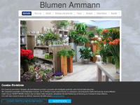 blumenammann.ch Webseite Vorschau