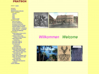 pratsch.net Webseite Vorschau