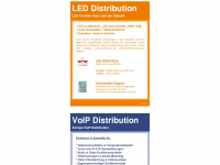 led-distribution.de Webseite Vorschau