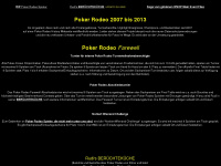 poker-rodeo.de Webseite Vorschau