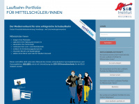laufbahn-portfolio-mittelschueler.ch Webseite Vorschau
