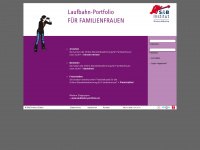 laufbahn-portfolio-familienfrauen.ch Webseite Vorschau