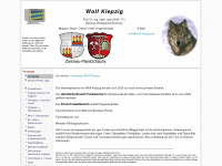 wolf-klepzig.de Webseite Vorschau