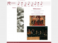 cuvee-orchestra.com Webseite Vorschau