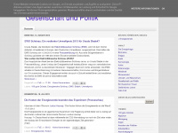 gesellschaftpolitik.blogspot.com Webseite Vorschau