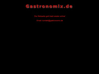 gastronomix.de Webseite Vorschau
