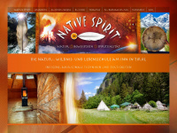 native-spirit.at Webseite Vorschau