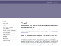 femwiss.ch Webseite Vorschau