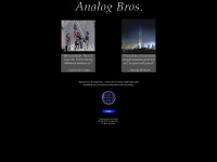 analogbros.com Webseite Vorschau