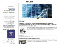 cdl-bw.de Webseite Vorschau