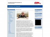 cdl-berlin.de Webseite Vorschau