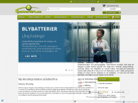 batteri24.se Webseite Vorschau