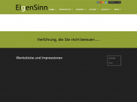 eigen-sinn.ch Webseite Vorschau