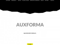 auxforma.at Webseite Vorschau