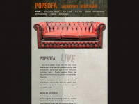 popsofa.net Webseite Vorschau
