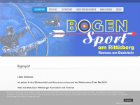 schladming-dachstein-bogensport.at Webseite Vorschau