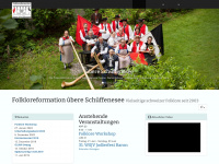 uebereschiffenesee.ch Webseite Vorschau