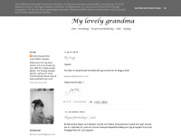 mylovelygrandma.blogspot.com Webseite Vorschau