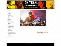ohyeahsheperforms.com Webseite Vorschau